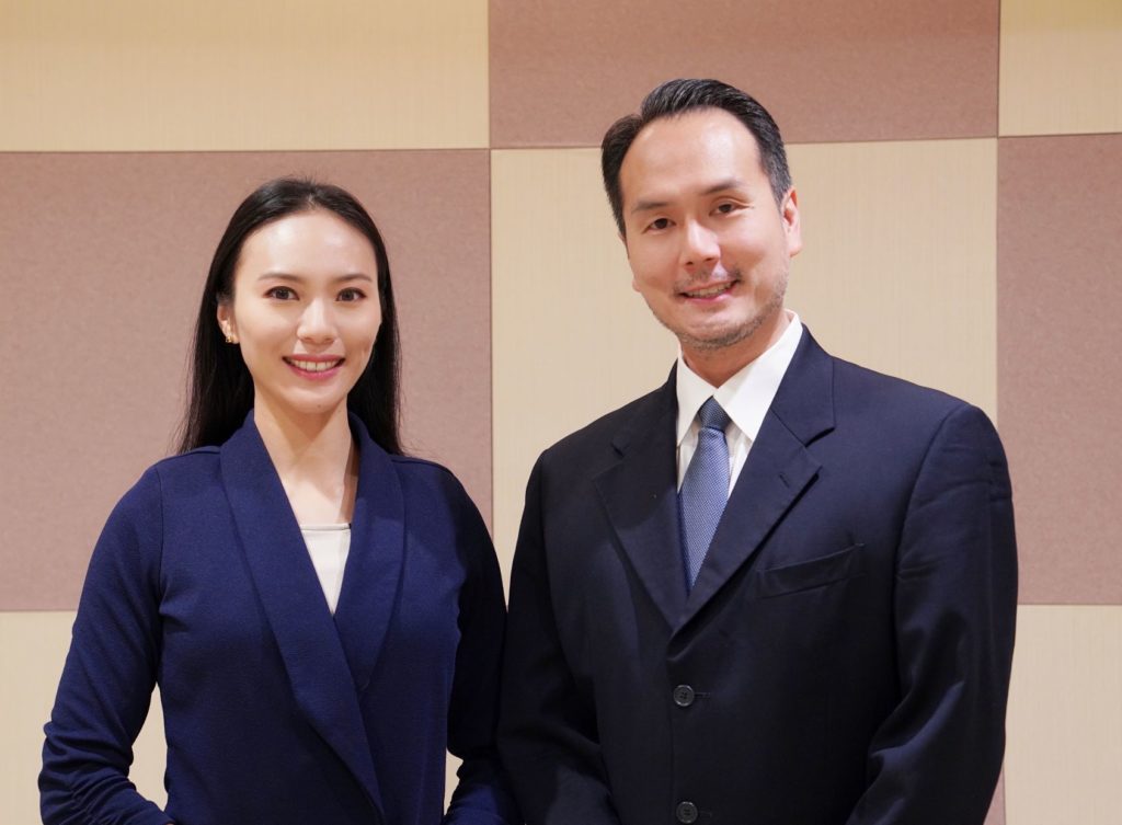 SeiRogai, Inc. Representatives Rachel Leng (Left) and Samuel Yuen (Right) 